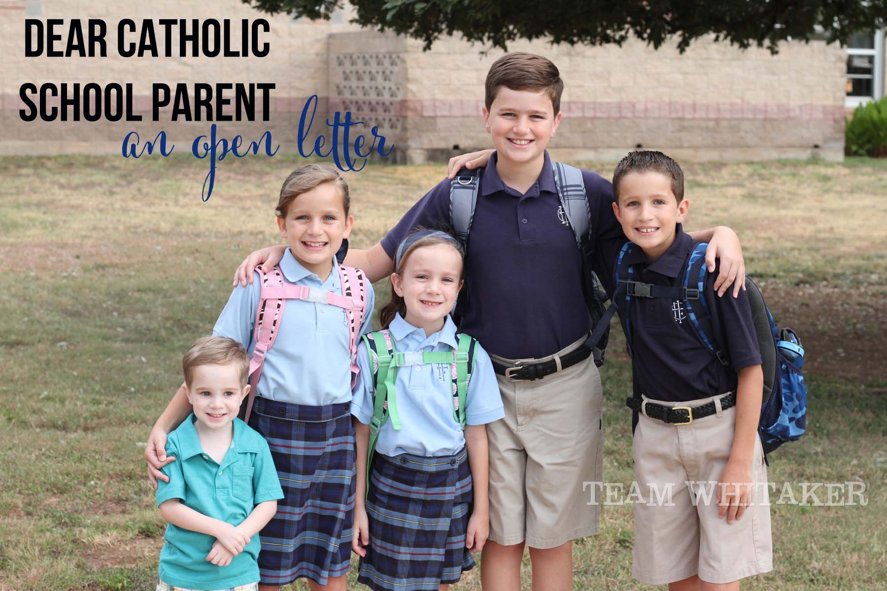 Considering Catholic school for your children? This letter speaks to why it's such an important decision and how it might be the right choice for your family.