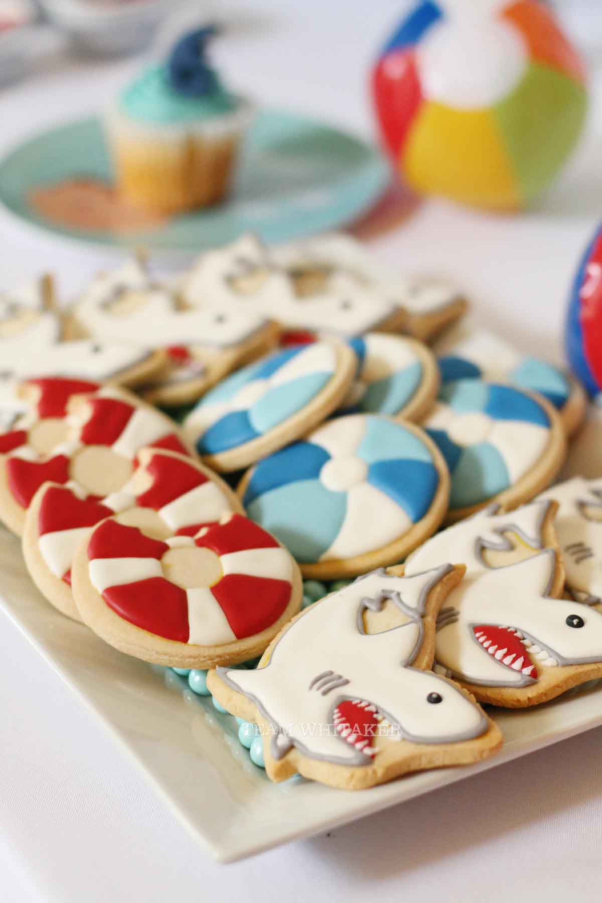 Looking for a fin-tastic birthday theme? This shark birthday party is perfect for the little boy in your life. It's full of creative party favors, shark-themed food and fun water games. Time to get your bite on. Chomp! Chomp!