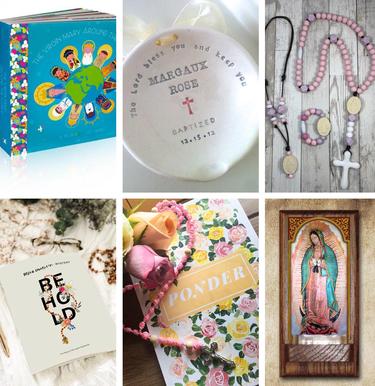 Looking for the perfect baptism gift? From board books to chewable rosaries, this post has it all!