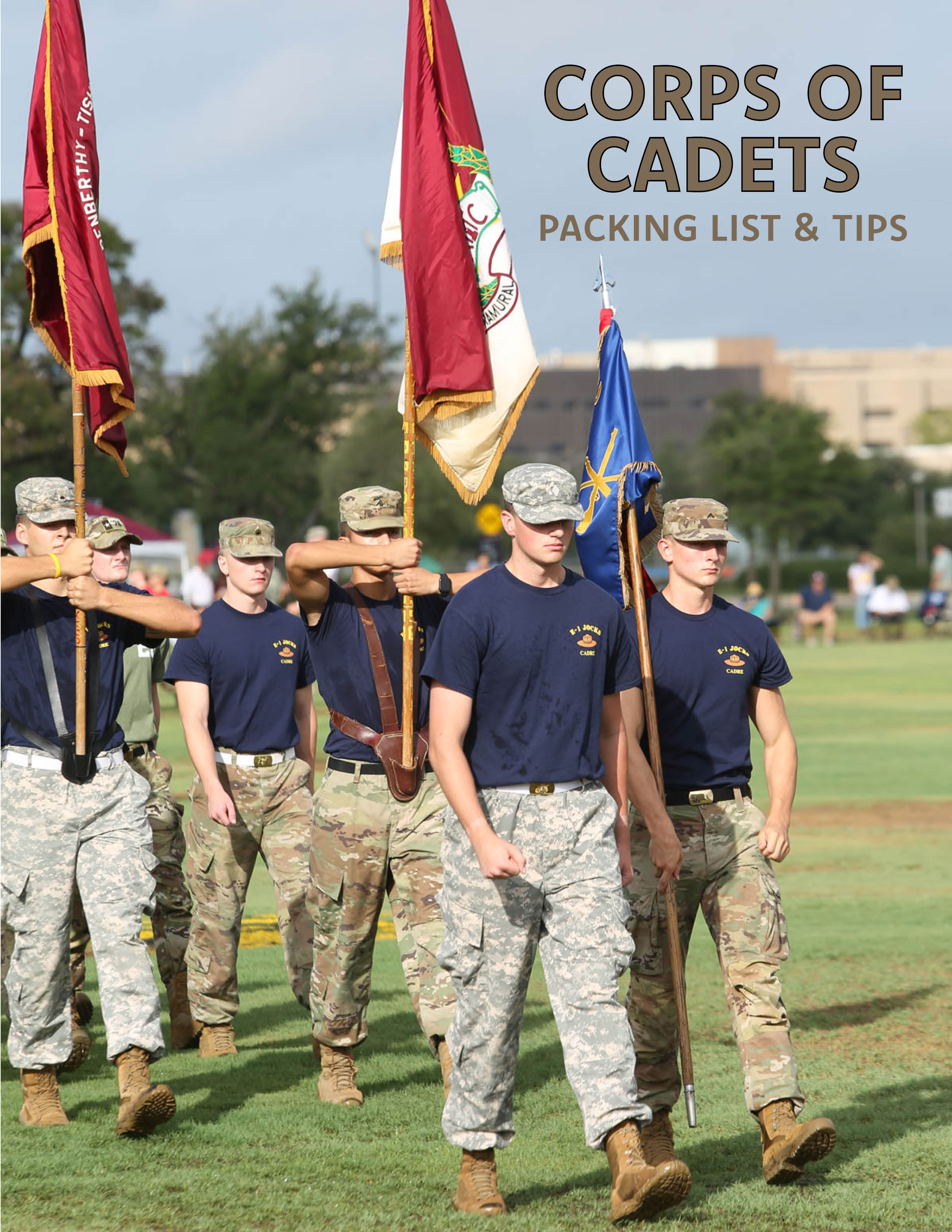 Corps of Cadets Packing List and Tips